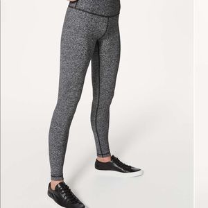 Wunder Under High Rise Tight 28" Heathered Black